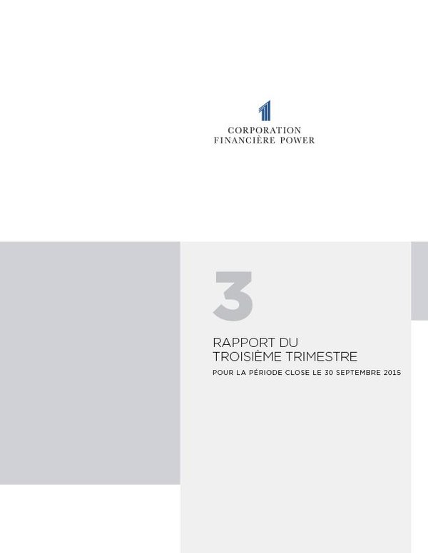 2015 Rapports intermédiaires
