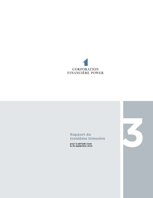 2019 Rapports intermédiaires