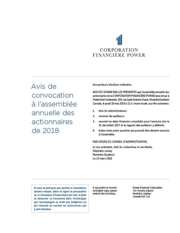 2018 Circular