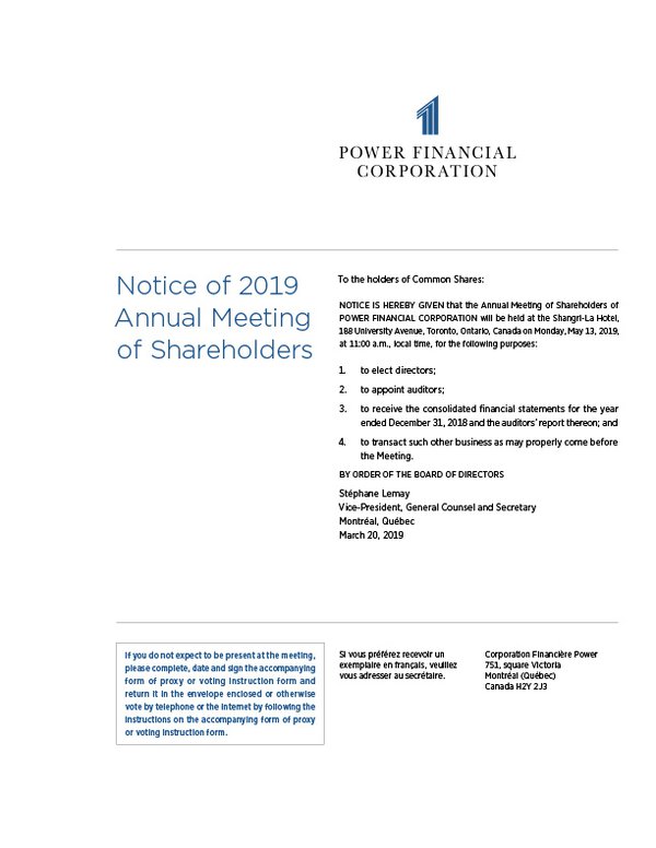 2019 Circular